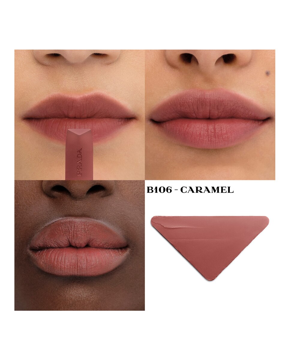 Recarga Barra de Labios Ligera y Modulable Monochrome Soft Matte Prada Beauty - NUDES B106 NUDES B106-3