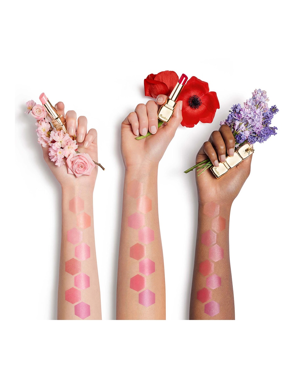 Bálsamo con color KissKiss Bee Glow Guerlain - Pink Pink-4