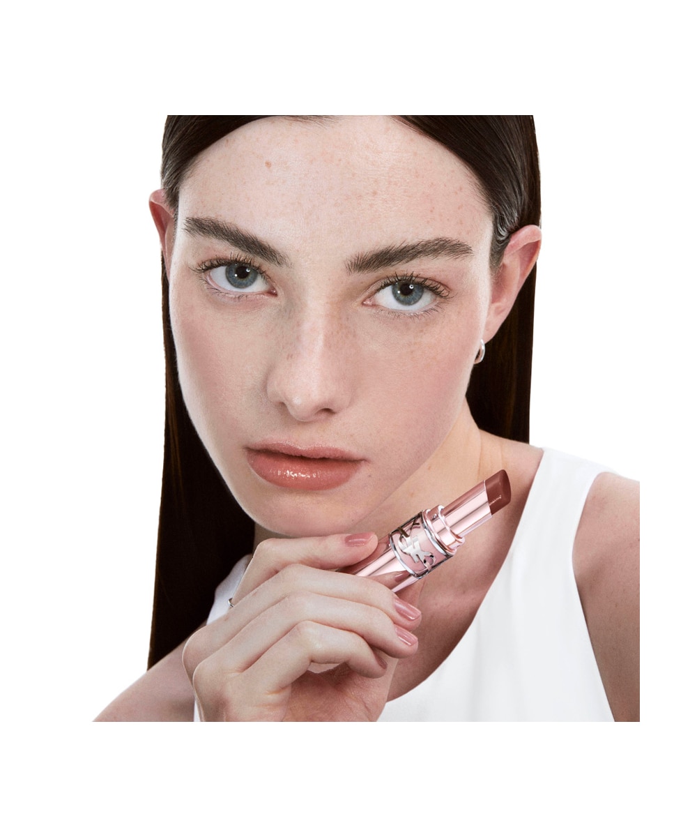 Imagen 5 de Bálsamo Labial Loveshine Candy Glow Yves Saint Laurent - 6B Brown Nude 6B Brown Nude