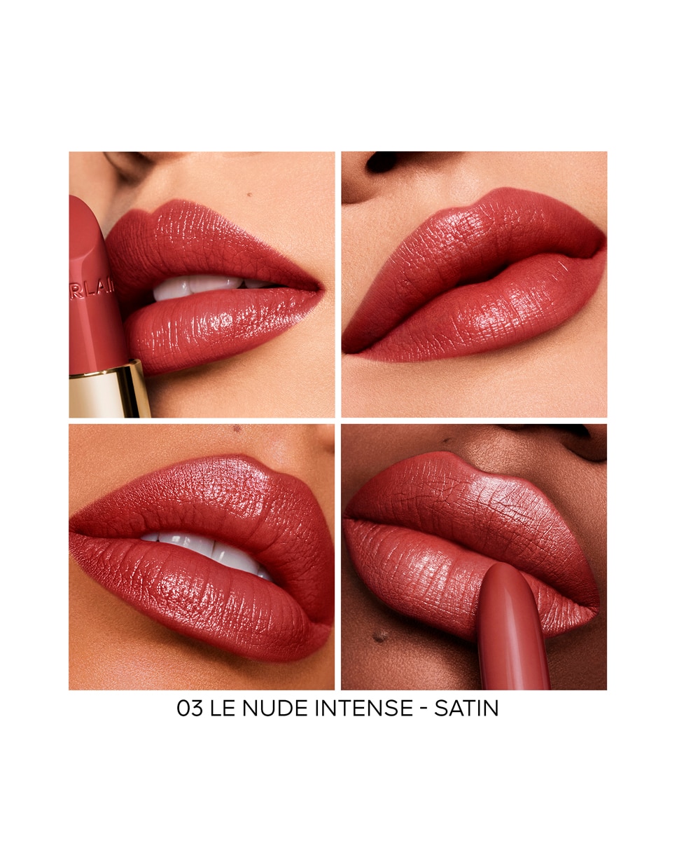 Rouge G Recarga Barra de labios de tratamiento personalizable Guerlain - 03 LE NUDE INTENSE - SATIN 3,5 gr 03 LE NUDE INTENSE - SATIN-4