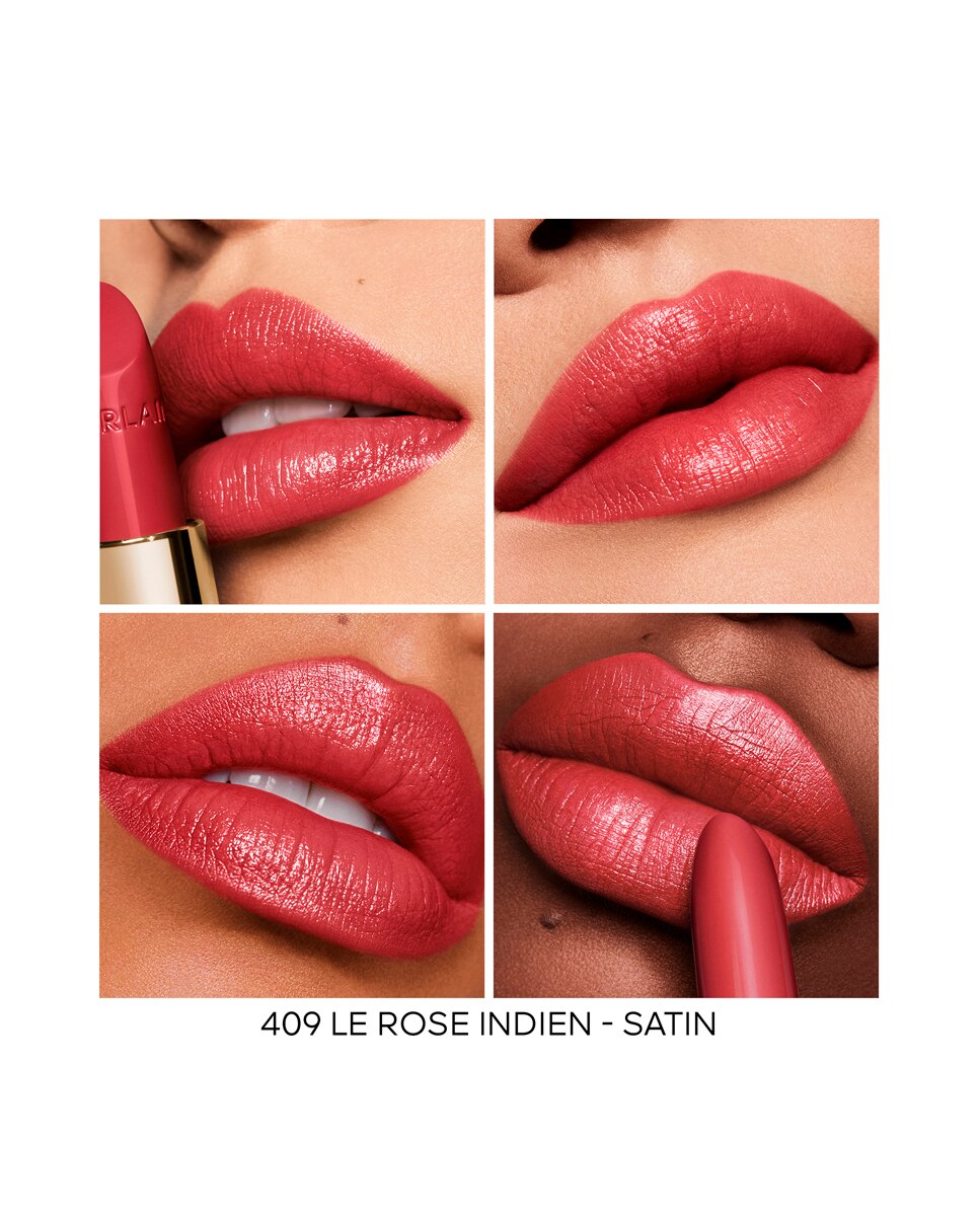 Rouge G Recarga Barra de labios de tratamiento personalizable Guerlain - 409 LE ROSE INDIEN - SATIN 409 LE ROSE INDIEN - SATIN-4