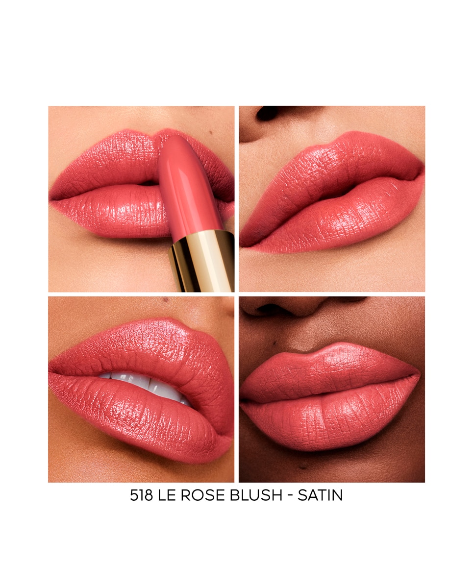 Rouge G Recarga Barra de labios de tratamiento personalizable Guerlain - 518 LE ROSE BLUSH - SATIN 518 LE ROSE BLUSH - SATIN-4