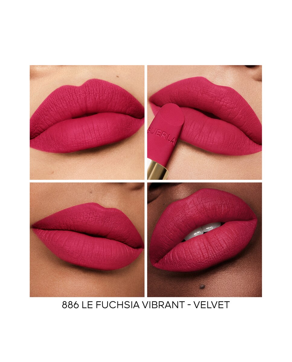 Rouge G Recarga Barra de labios de tratamiento personalizable Guerlain - 886 LE FUCHSIA VIBRANT - VELVET 886 LE FUCHSIA VIBRANT - VELVET-4