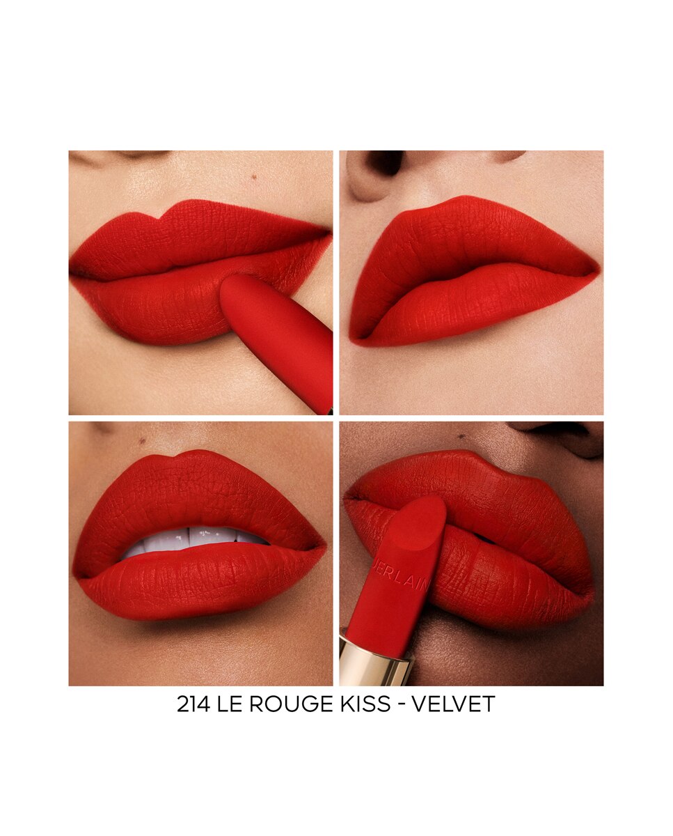 Rouge G Recarga Barra de labios de tratamiento personalizable Guerlain - 214 LE ROUGE KISS - VELVET 214 LE ROUGE KISS - VELVET-4