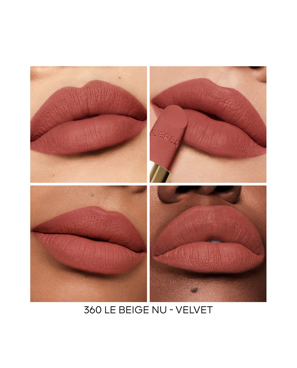 Rouge G Recarga Barra de labios de tratamiento personalizable Guerlain - 360 LE BEIGE NU - VELVET 360 LE BEIGE NU - VELVET-4