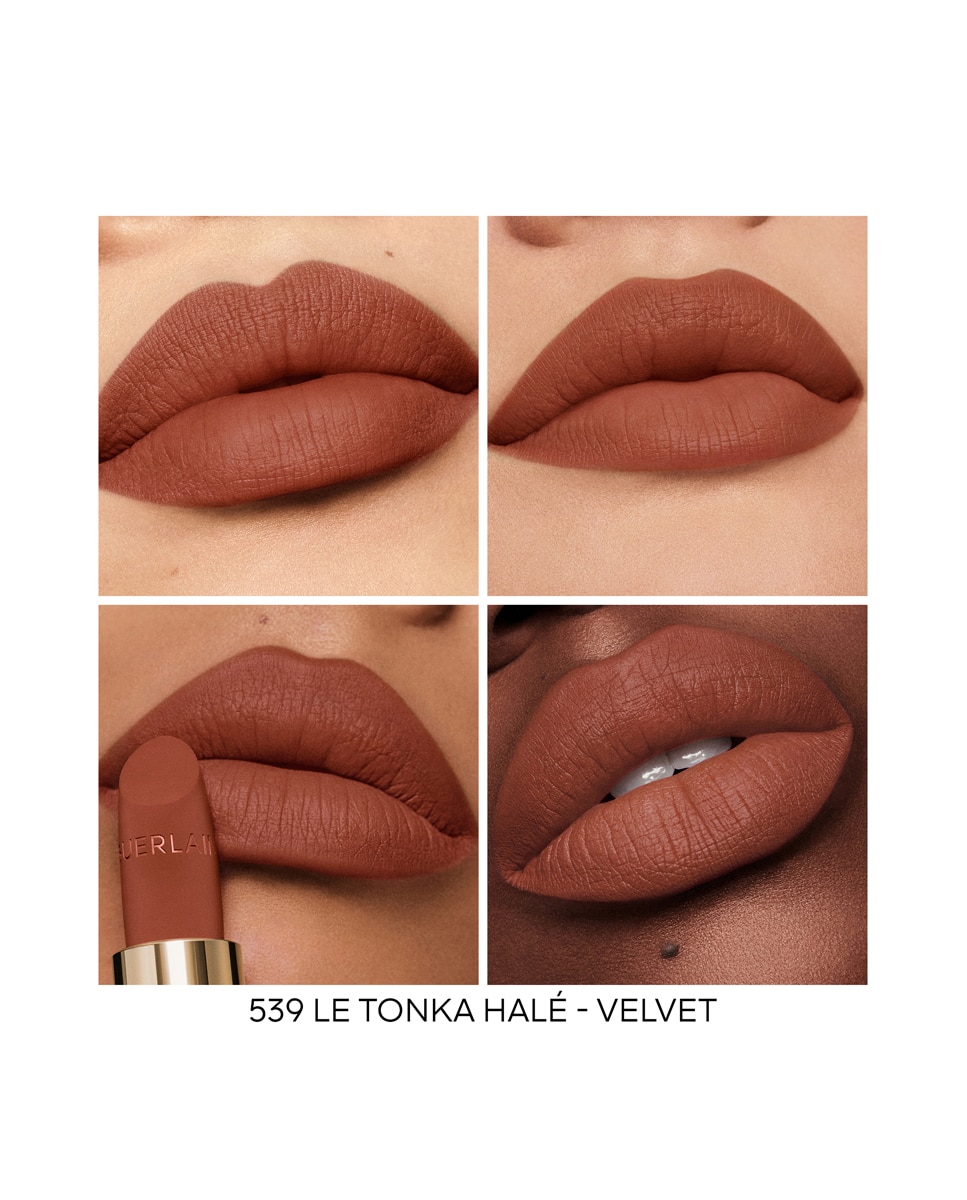 Rouge G Recarga Barra de labios de tratamiento personalizable Guerlain - 539 LE TONKA HALÉ - VELVET 539 LE TONKA HALÉ - VELVET-4