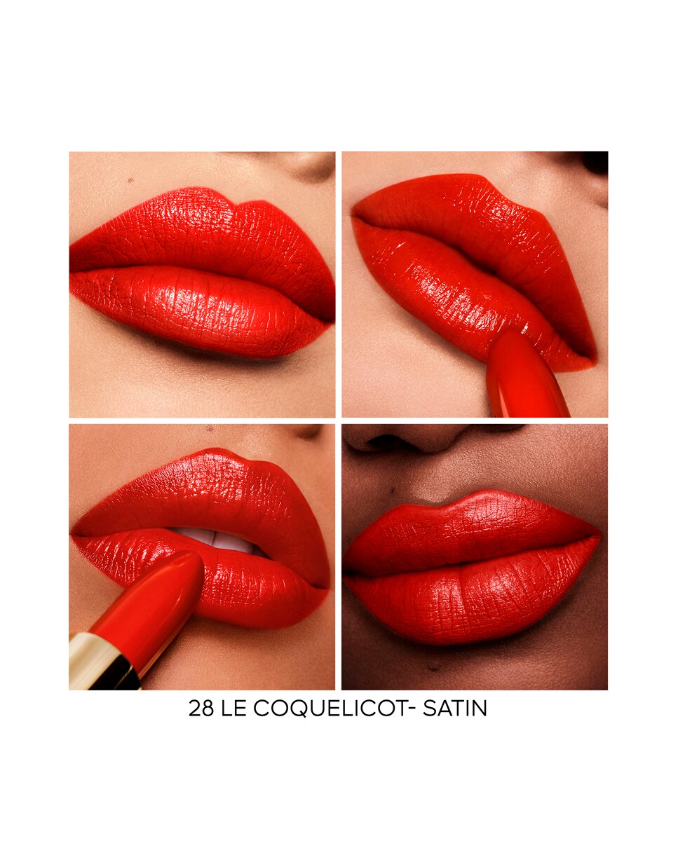 Rouge G Recarga Barra de labios de tratamiento personalizable Guerlain - 28 LE COQUELICOT - SATIN 28 LE COQUELICOT - SATIN-6