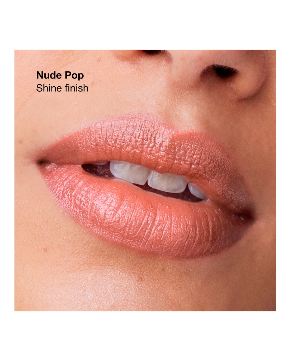 Barra de labios de larga duración Pop longwear shine Clinique - NUDE POP 3.9 gr NUDE POP-3