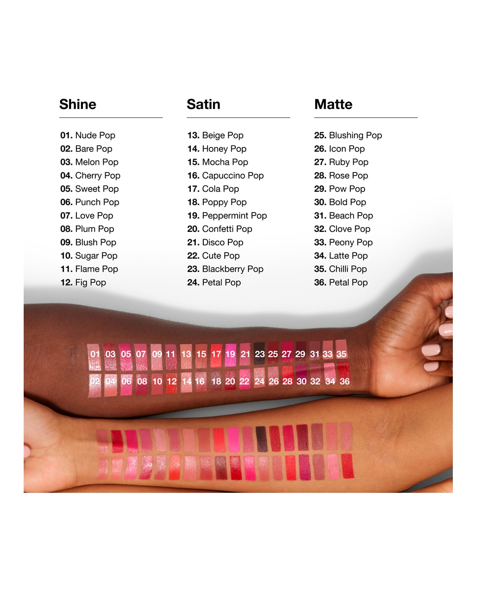 Barra de labios de larga duración Pop longwear shine Clinique - BLUSHING POP 3.9 gr BLUSHING POP-4
