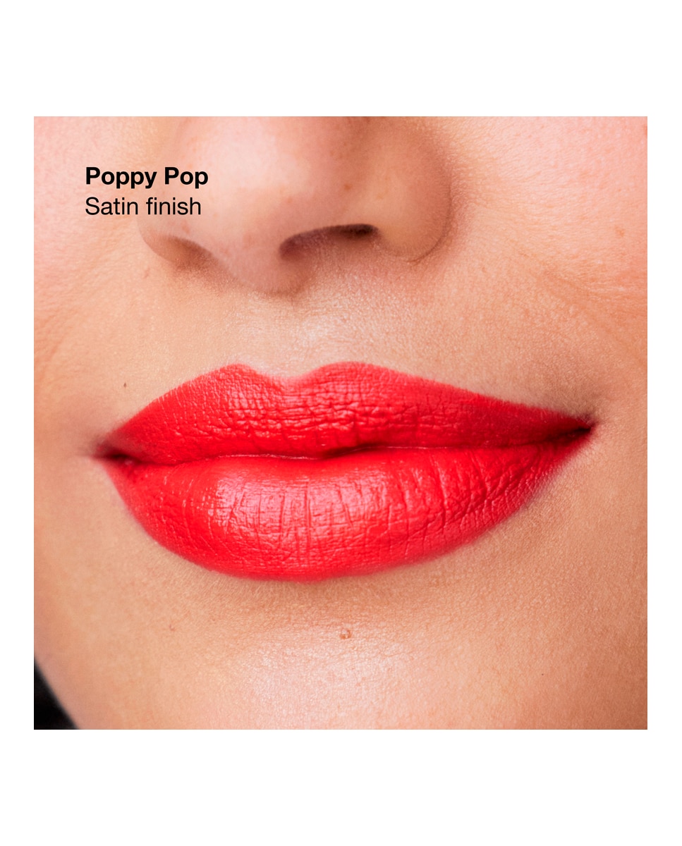 Barra de labios de larga duración Pop longwear shine Clinique - POPPY POP 3.9 gr POPPY POP-3