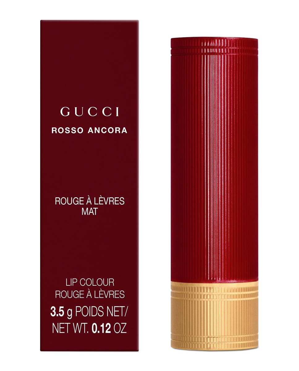 Barra de Labios Gucci Rouge à Lèvres Rosso Ancora Mat Gucci - Rosso Ancora 3,5 g Rosso Ancora-3