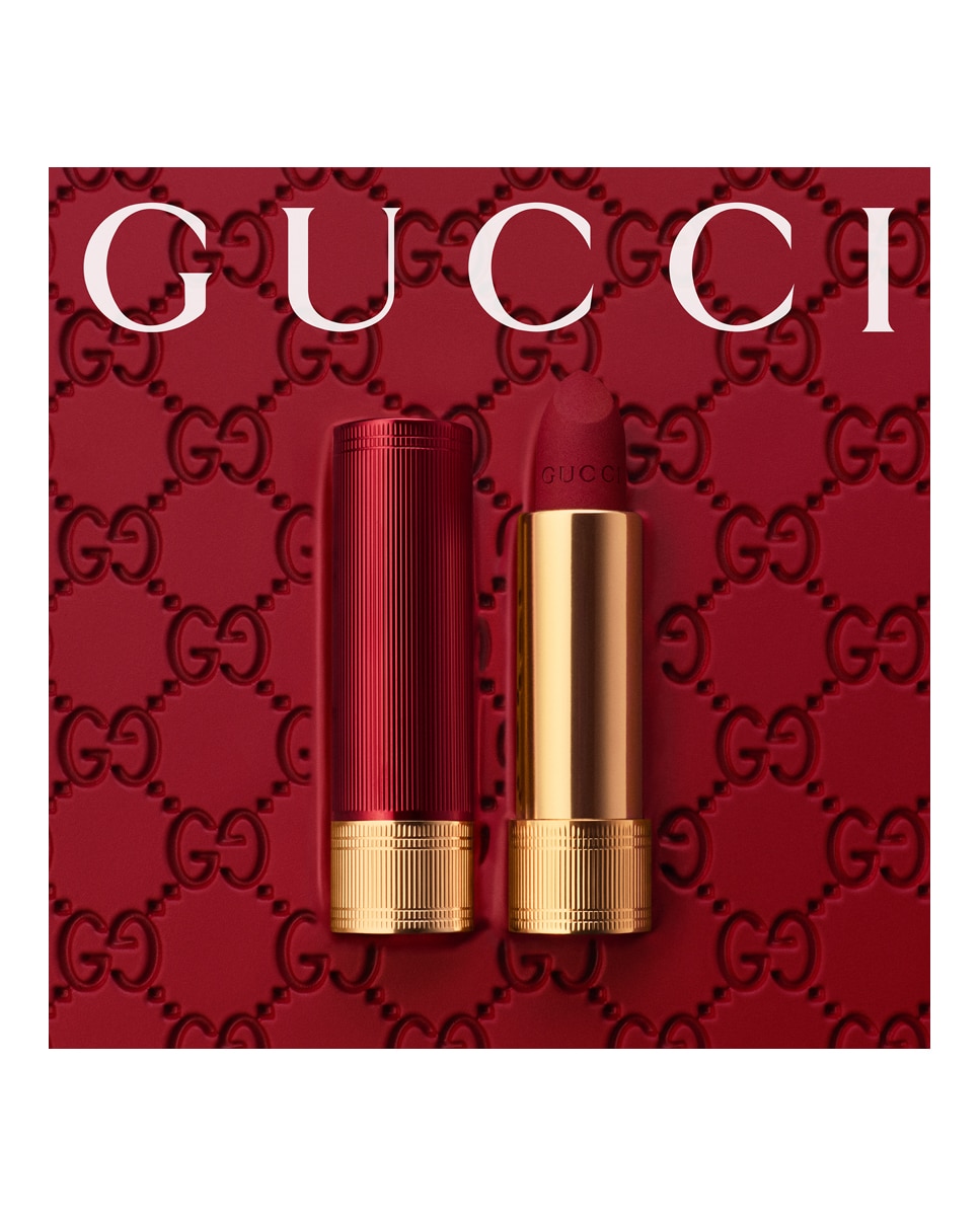 Barra de Labios Gucci Rouge à Lèvres Rosso Ancora Mat Gucci - Rosso Ancora 3,5 g Rosso Ancora-7