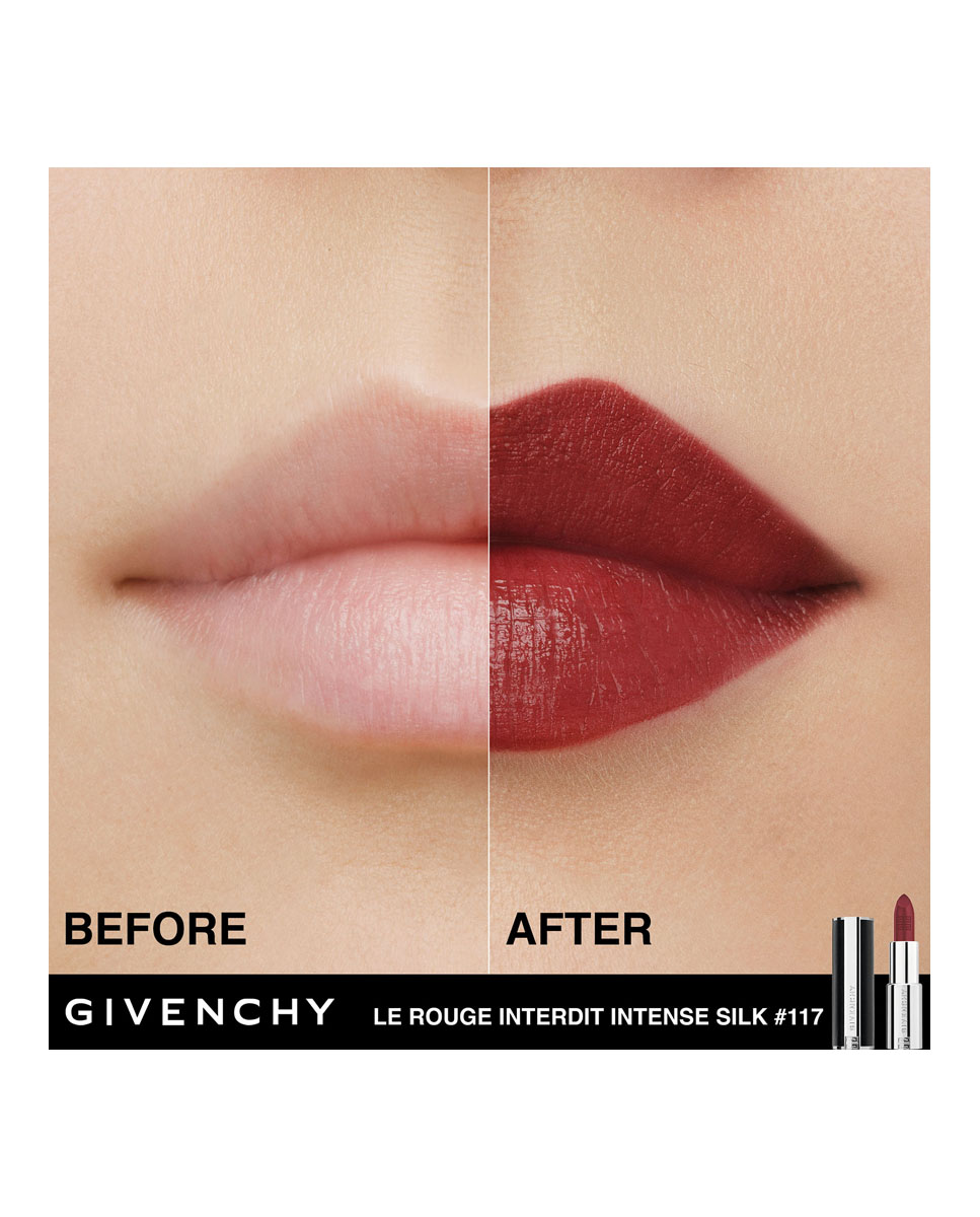Barra de labios Le Rouge Interdit Satin Givenchy - N117 - NUDE ÉRABLE 2,7 gr N117 - NUDE ÉRABLE-5