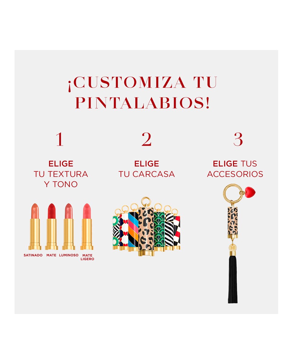 Barra de Labios Fabulous Kiss The Lipstick Efecto Luminoso Carolina Herrera - 191 Manhattan Craze 191 Manhattan Craze-7