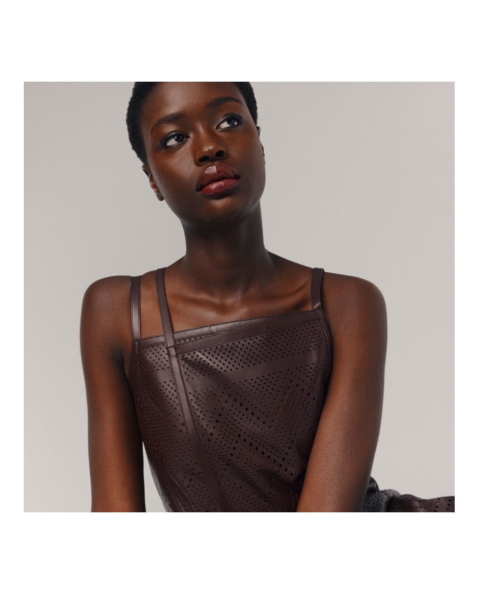 Brillo de Labios Silky Hermès - 87 Brun Sellier 3 g 87 Brun Sellier-7