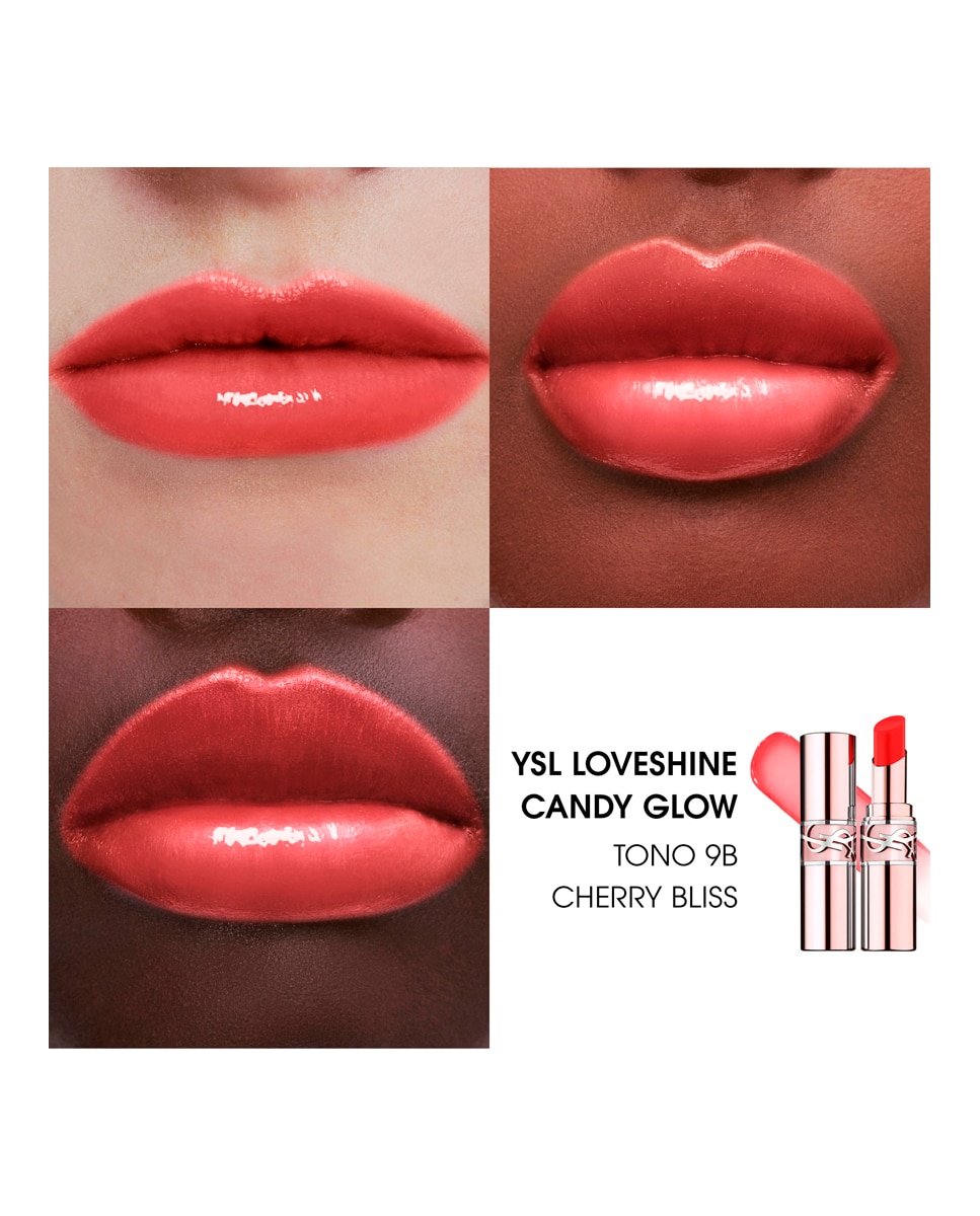 Imagen 3 de Bálsamo Labial Loveshine Candy Glow Yves Saint Laurent - Cherry Bliss Cherry Bliss
