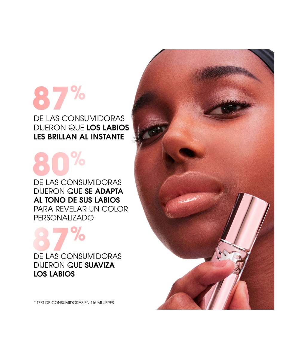Imagen 4 de Bálsamo Labial Loveshine Candy Glow Yves Saint Laurent - Cherry Bliss Cherry Bliss