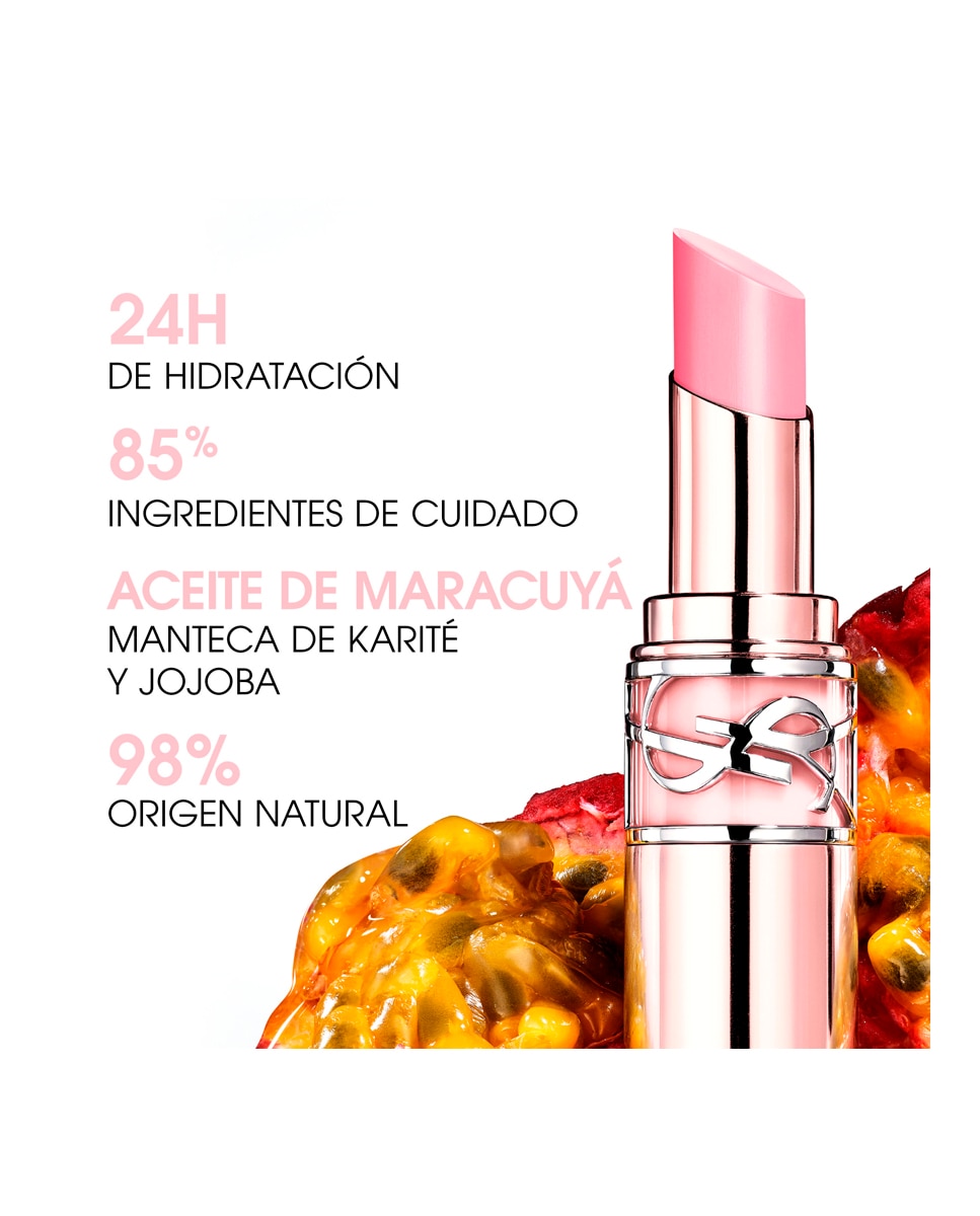 Imagen 5 de Bálsamo Labial Loveshine Candy Glow Yves Saint Laurent - Lavender Blaze Lavender Blaze
