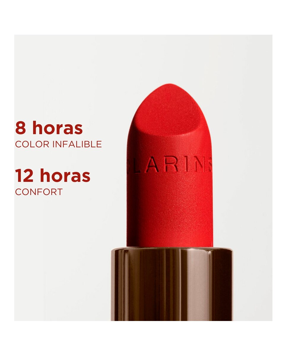 Barra De Labios Mate Joli Rouge Velvet Refill Clarins - 782 3,5 g 782-6