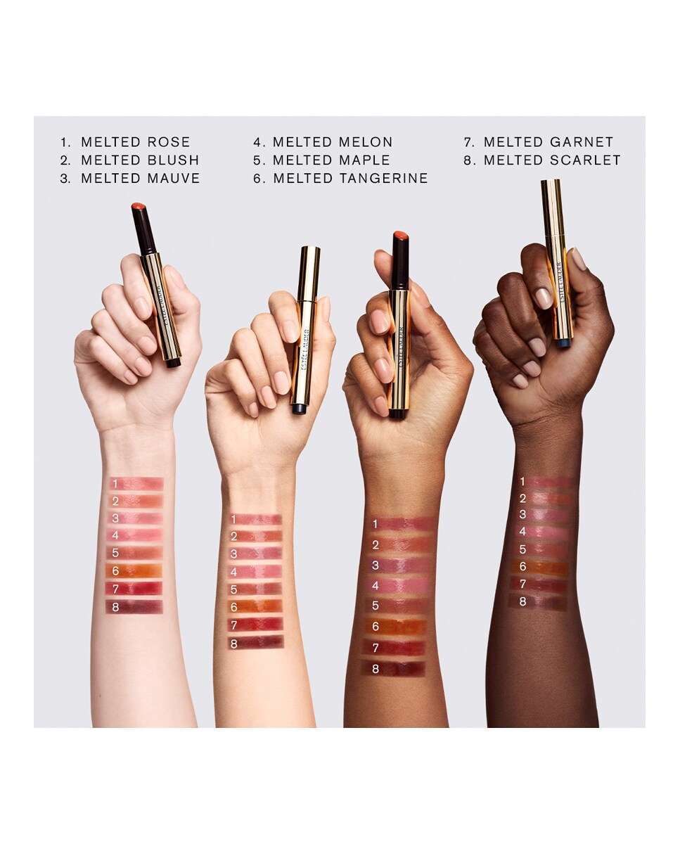 Barra de Labios Pure Color Melt On Estée Lauder 289 Melted Scarlet-4