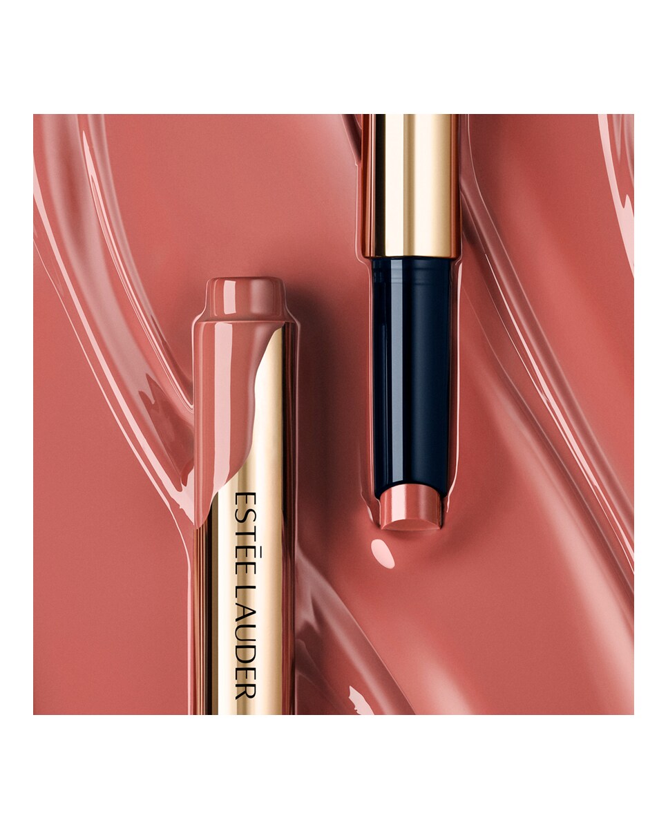 Barra de Labios Pure Color Melt On Estée Lauder 289 Melted Scarlet-5