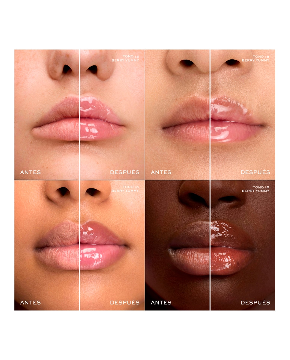 Imagen 3 de Brillo de Labios Lip Idôle Juicytreat Lancôme - Berry yummy Berry yummy