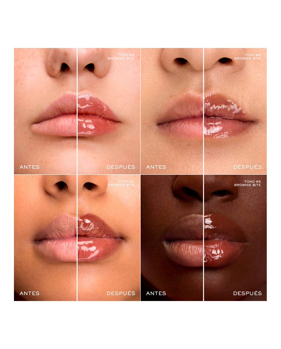 Imagen 3 de Brillo de Labios Lip Idôle Juicytreat Lancôme - Brownie bite Brownie bite