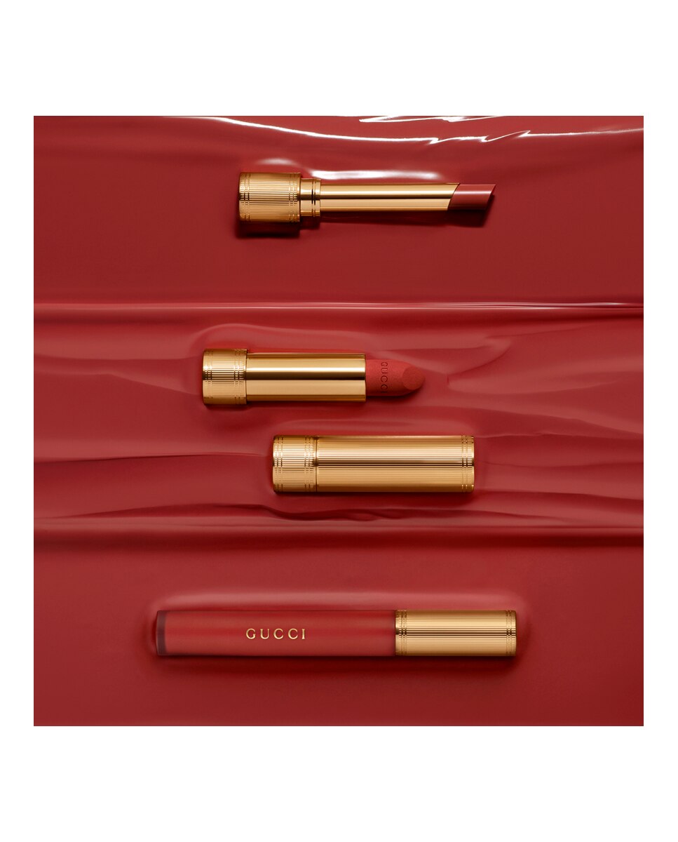 Barra de Labios Mate Gucci Rouge à Lèvres Liquide Gucci - 217 - Valeria Rose 217 - Valeria Rose-6