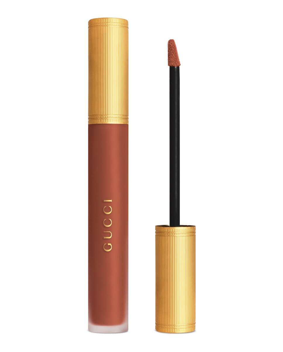 Barra de Labios Mate Gucci Rouge à Lèvres Liquide Gucci - 308 - Lucy Dark Orange 308 - Lucy Dark Orange-2