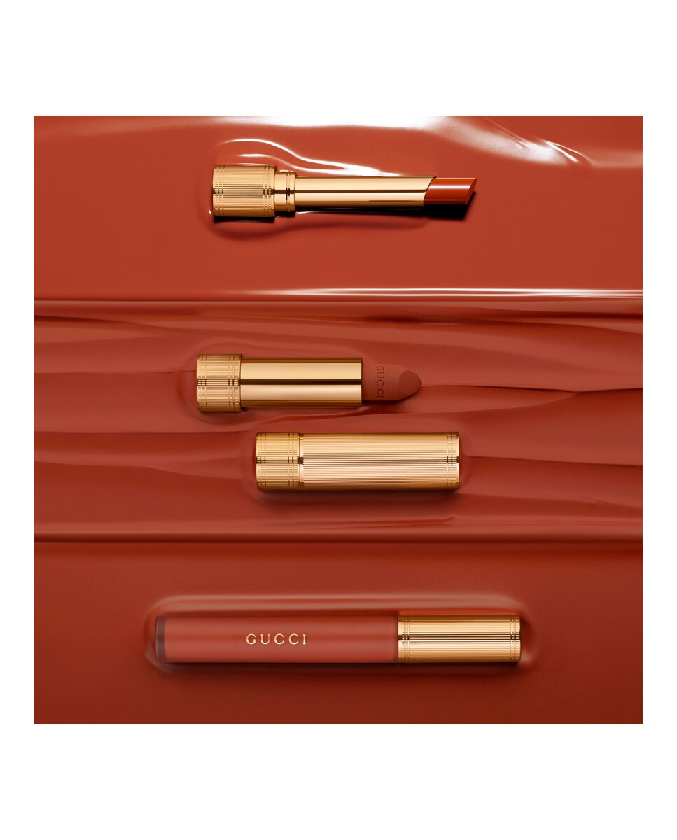 Barra de Labios Mate Gucci Rouge à Lèvres Liquide Gucci - 308 - Lucy Dark Orange 308 - Lucy Dark Orange-6