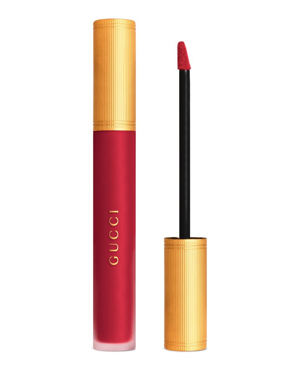 Barra de Labios Mate Beauty Rouge à Lèvres Liquide Gucci - 509 - Rosso Ancora 509 - Rosso Ancora-2
