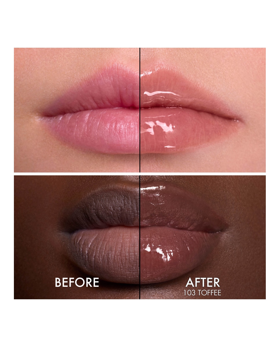 Dior Addict Lip Glow Butter Tratamiento de labios ultrabrillante - péptido + ceramida - 103 Toffee 103 Toffee-3