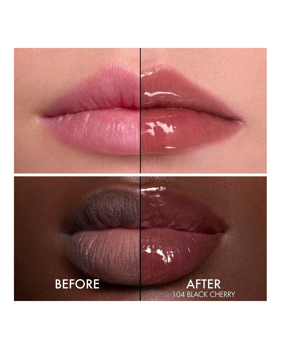 Dior Addict Lip Glow Butter Tratamiento de labios ultrabrillante - péptido + ceramida - 104 Black Cherry 104 Black Cherry-3