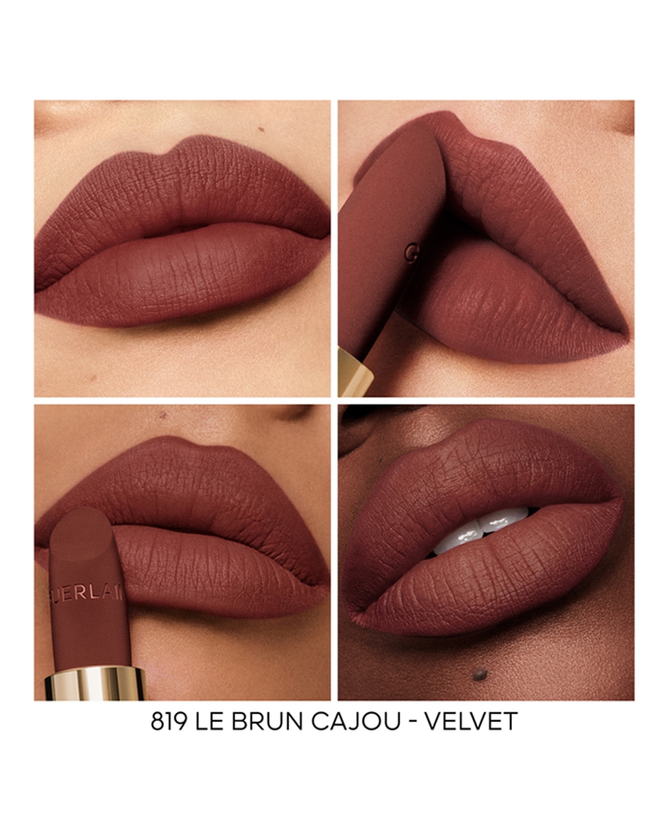 Rouge G Recarga Barra de labios de tratamiento personalizable Guerlain - Le Brun Cajou Le Brun Cajou-5