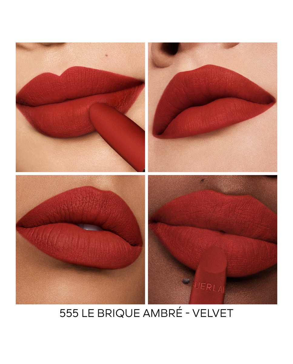 Rouge G Recarga Barra de labios de tratamiento personalizable Guerlain - Le Brique Ambré Le Brique Ambré-5