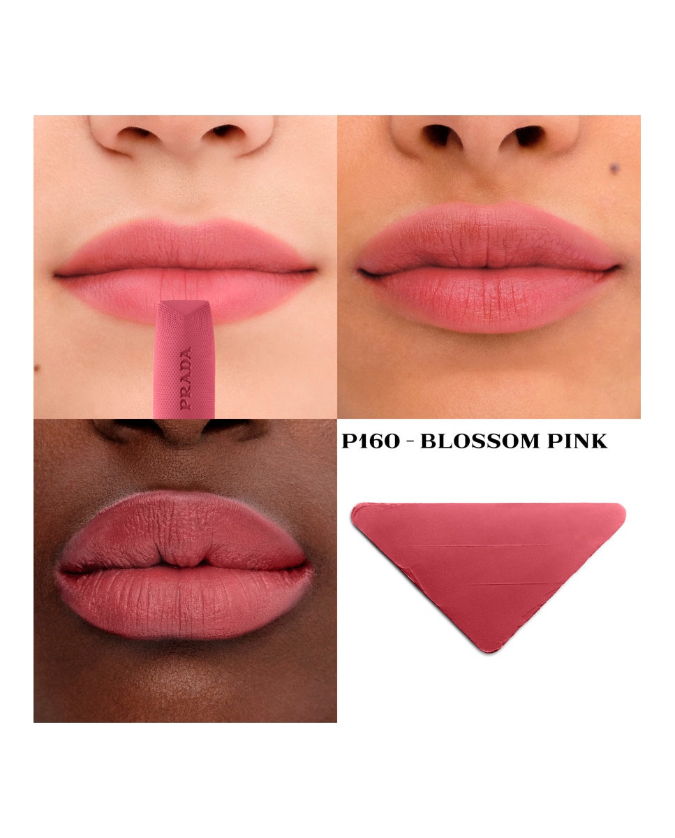 Barra de Labios Ligera Larga Duración Monochrome Hyper Matte Prada Beauty - BRICK PINK BRICK PINK-3