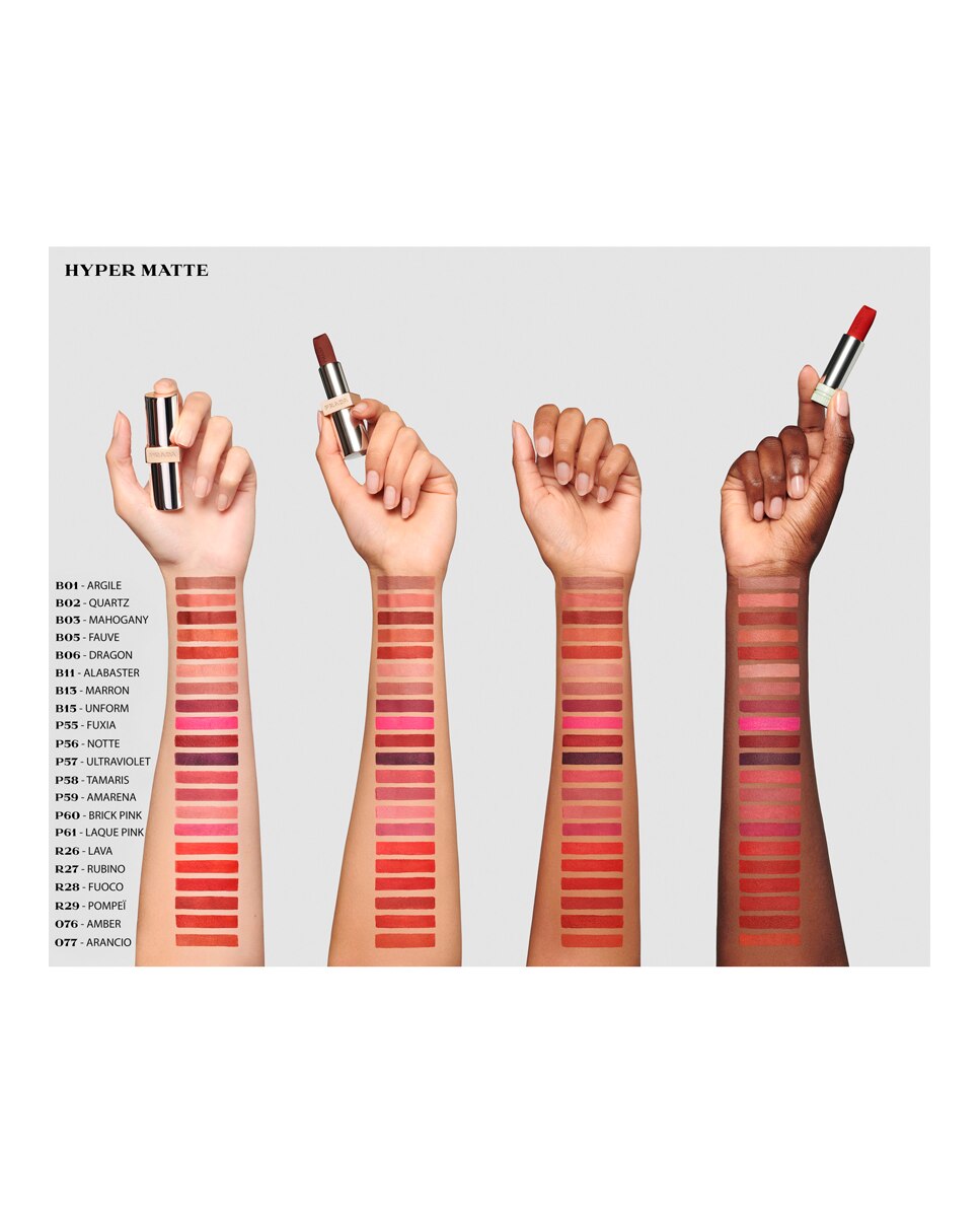 Barra de Labios Ligera Larga Duración Monochrome Hyper Matte Prada Beauty - BRICK PINK BRICK PINK-4