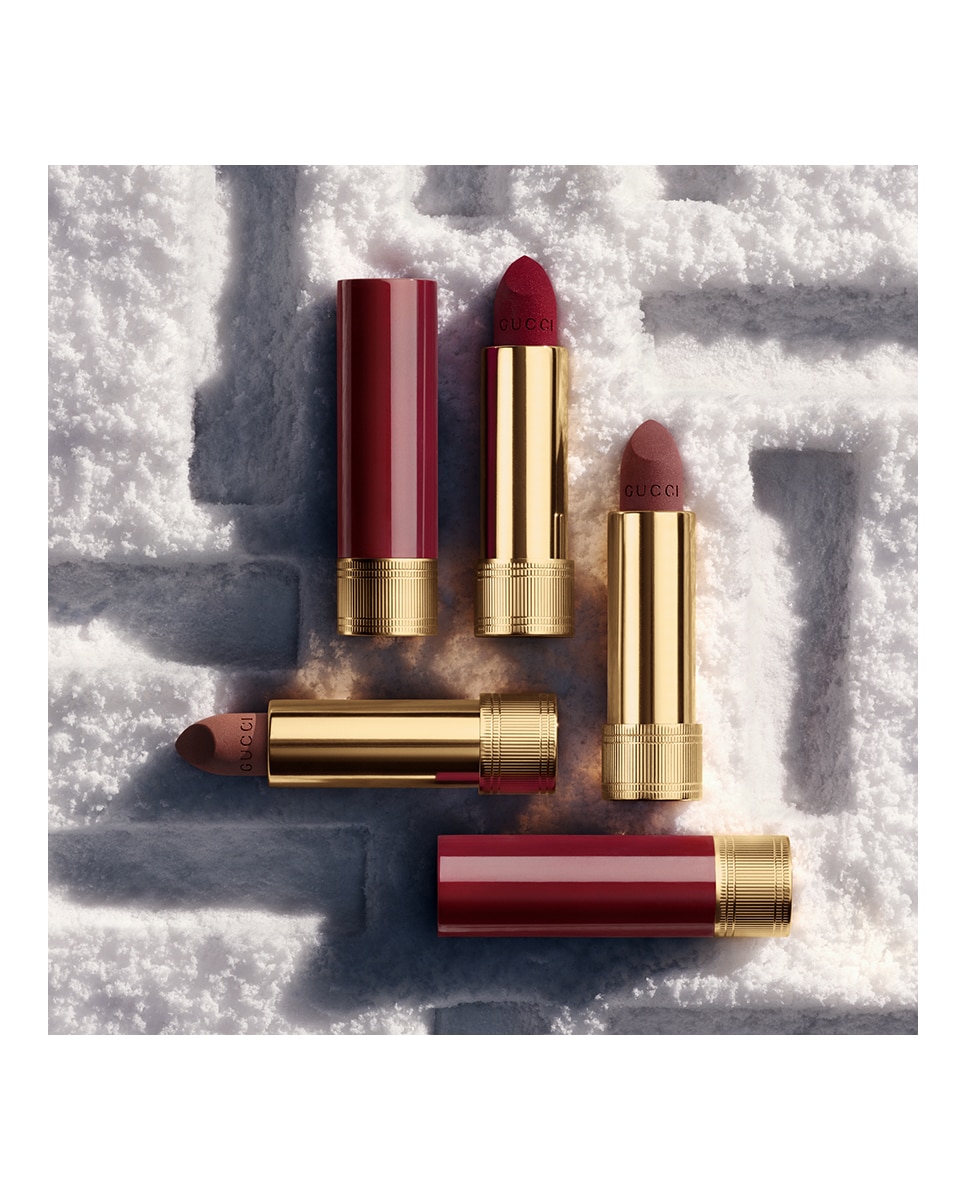 Barra de Labios Rouge à Lèvres Mat 3,5 g Gucci 128 - Amanda Dusk