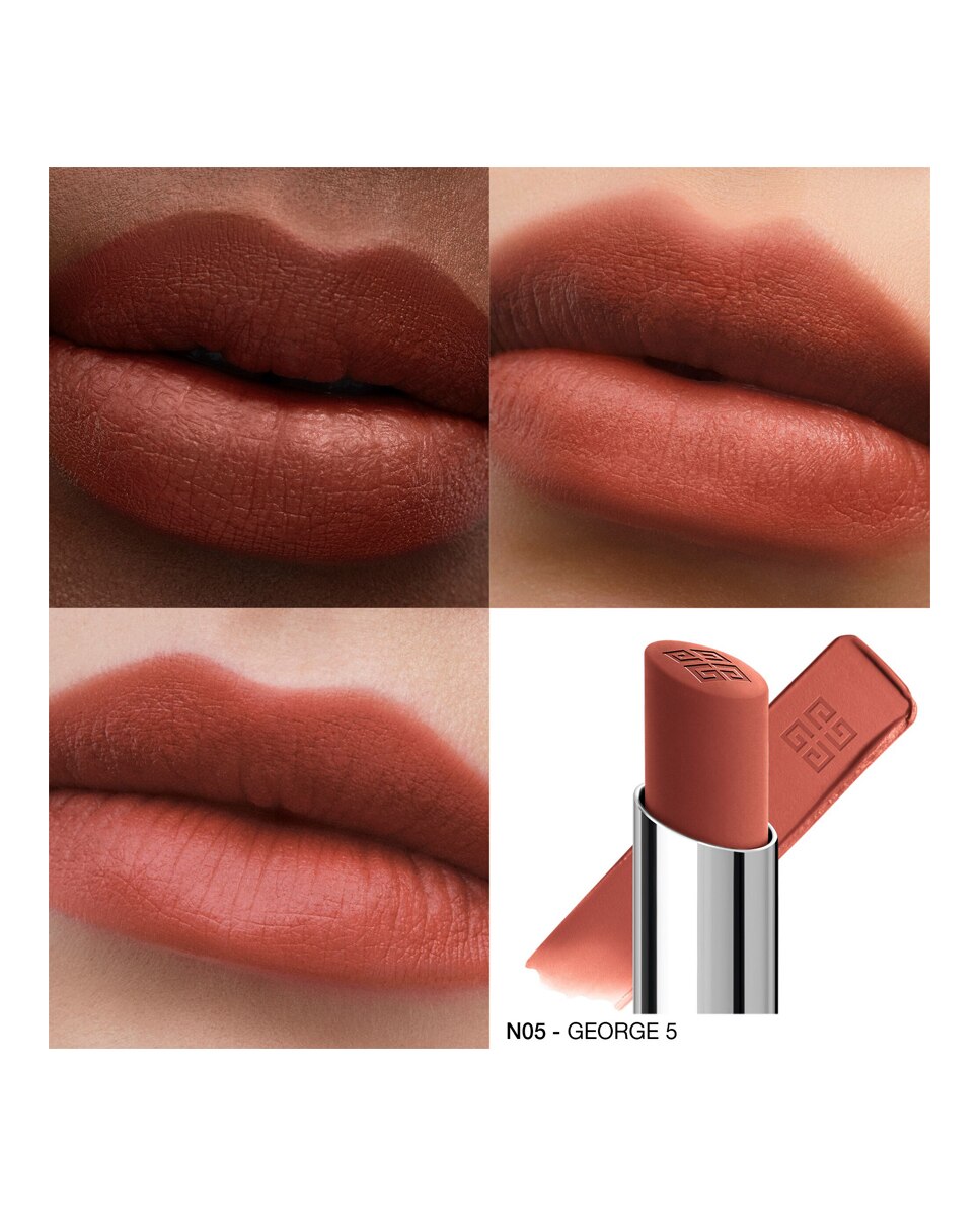 Barra De Labios Voluminizadora De Larga Duración Le Rouge Velvet Matte 2,3 G Givenchy - N05 - George 5 N05 - George 5-3