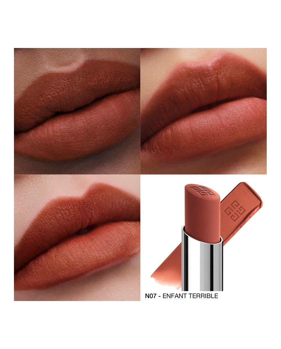 Barra De Labios Voluminizadora De Larga Duración Le Rouge Velvet Matte 2,3 G Givenchy - N07 - Enfant Terrible N07 - Enfant Terrible-3