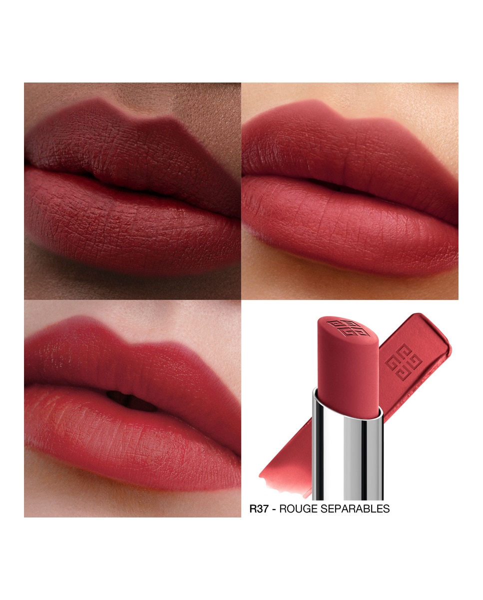 Barra De Labios Voluminizadora De Larga Duración Le Rouge Velvet Matte 2,3 G Givenchy - R37 - Rouge Separables R37 - Rouge Separables-3