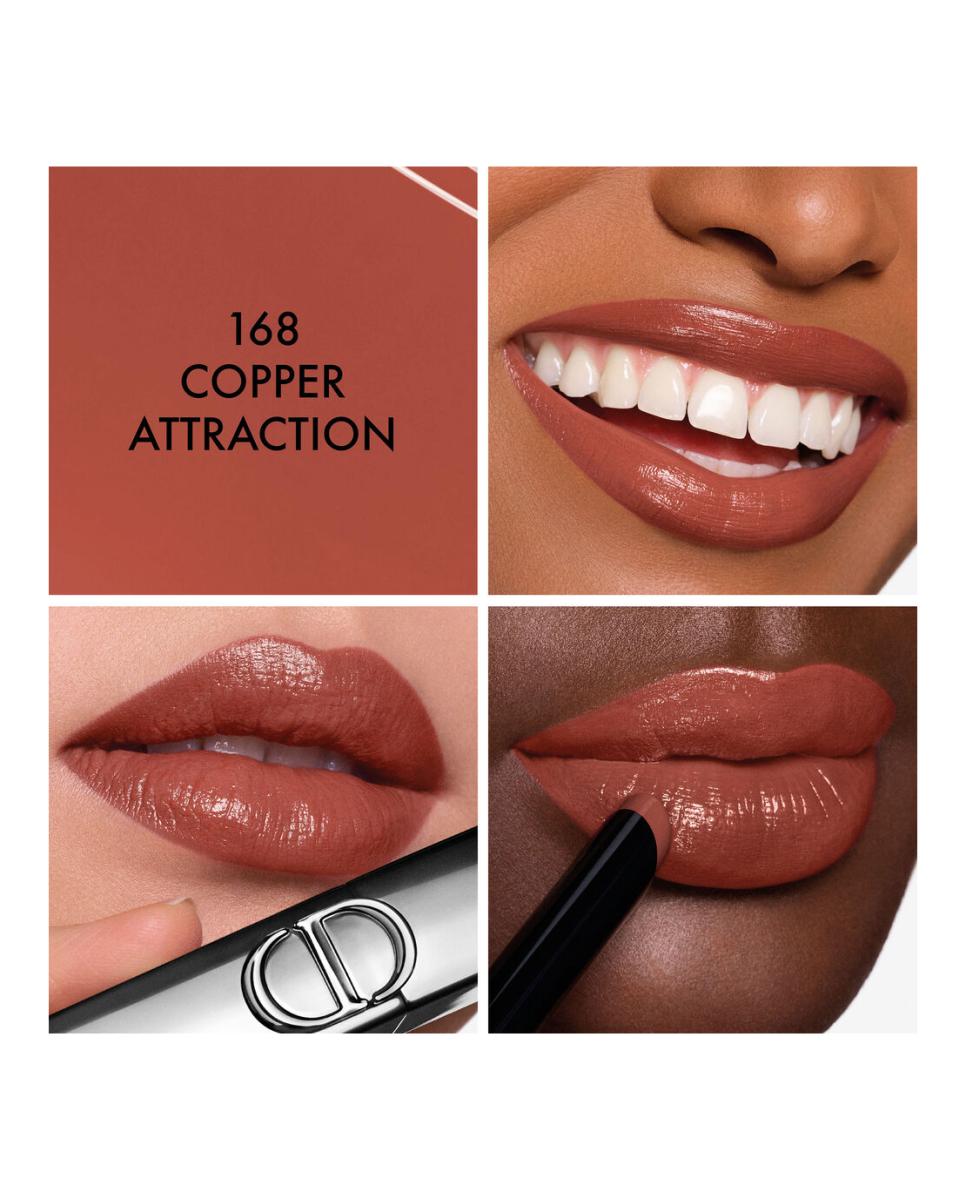 Rouge Dior On Stage Barra de labios acabado brillante con duración ultralarga - 168 Copper Attraction 168 Copper Attraction-3