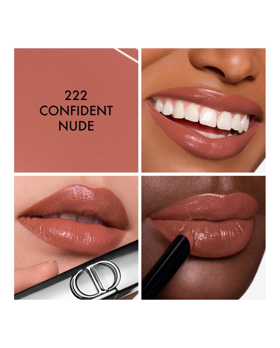 Rouge Dior On Stage Barra de labios acabado brillante con duración ultralarga - 222 Confident Nude 222 Confident Nude-3