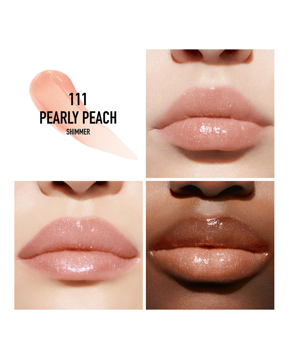 Dior Addict Lip Maximizer Brillo de labios repulpante - hidratación y efecto volumen - inmediato y de larga duración - 111 Pearly Peach 111 Pearly Peach-3