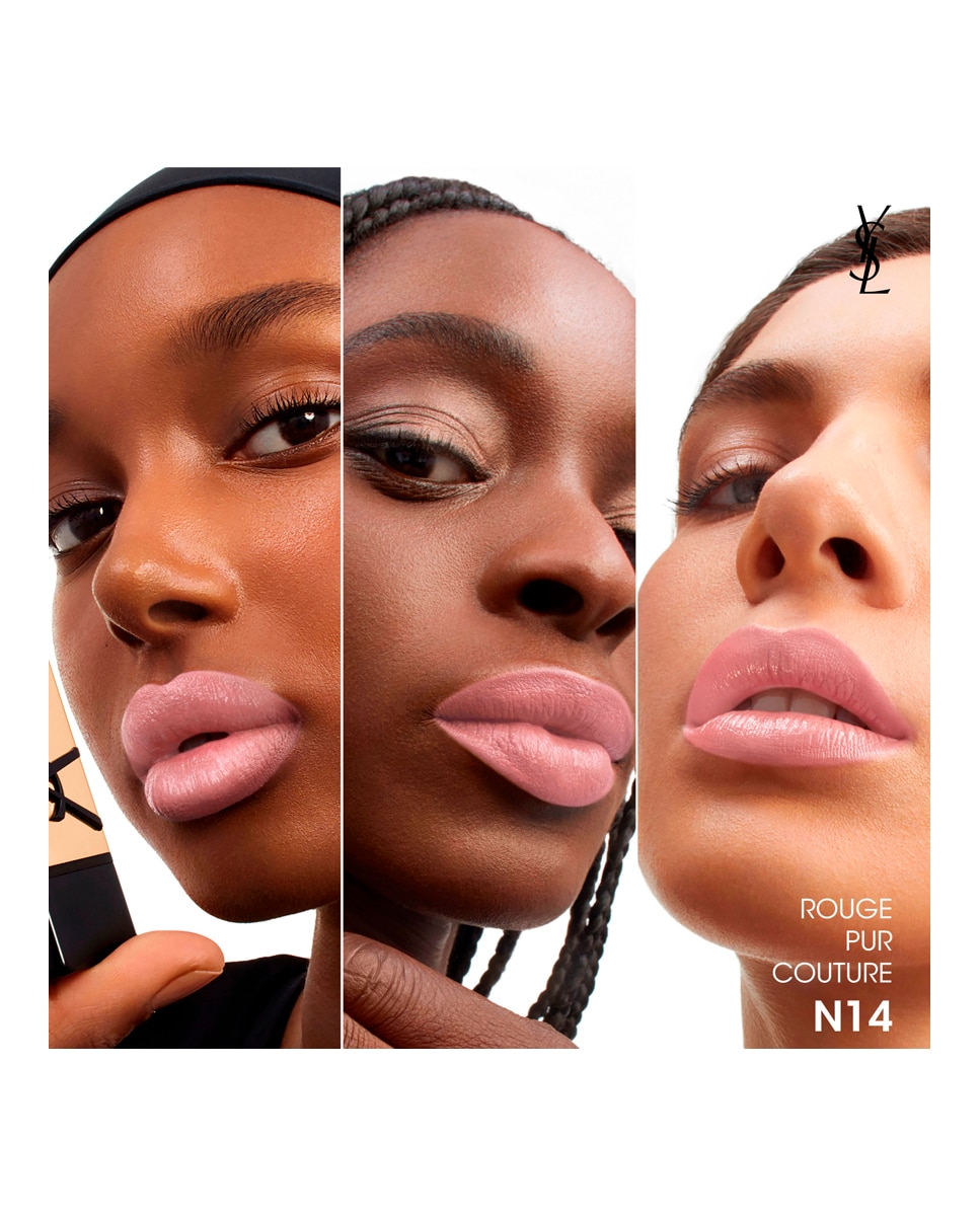 Imagen 4 de Barra de Labios Acabado Satinado Rouge Pur Couture Yves Saint Laurent - 14 14