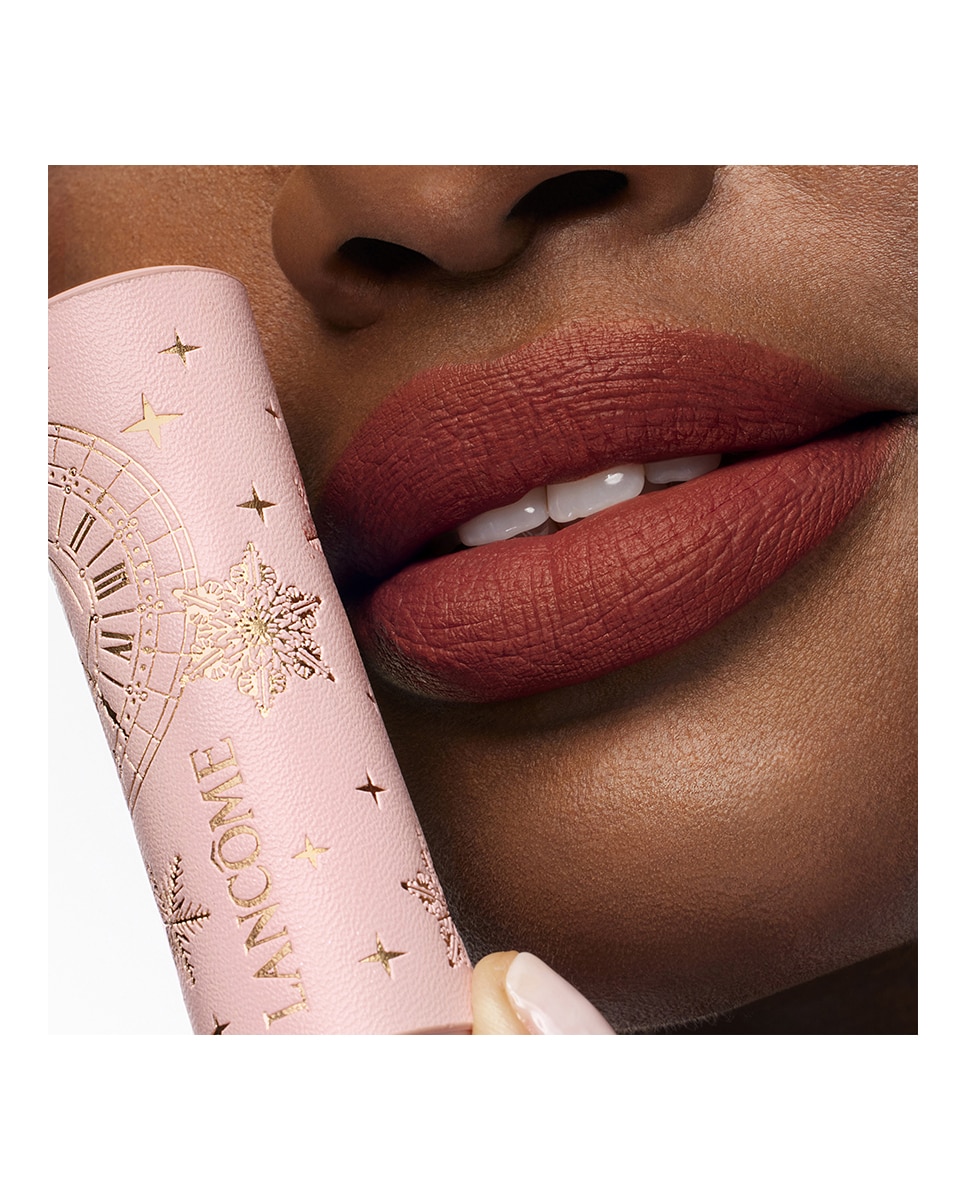 Imagen 4 de Barra de Labios L'Absolu Rouge Drama Lancôme - PINK EXPRESS HOLIDAY 09