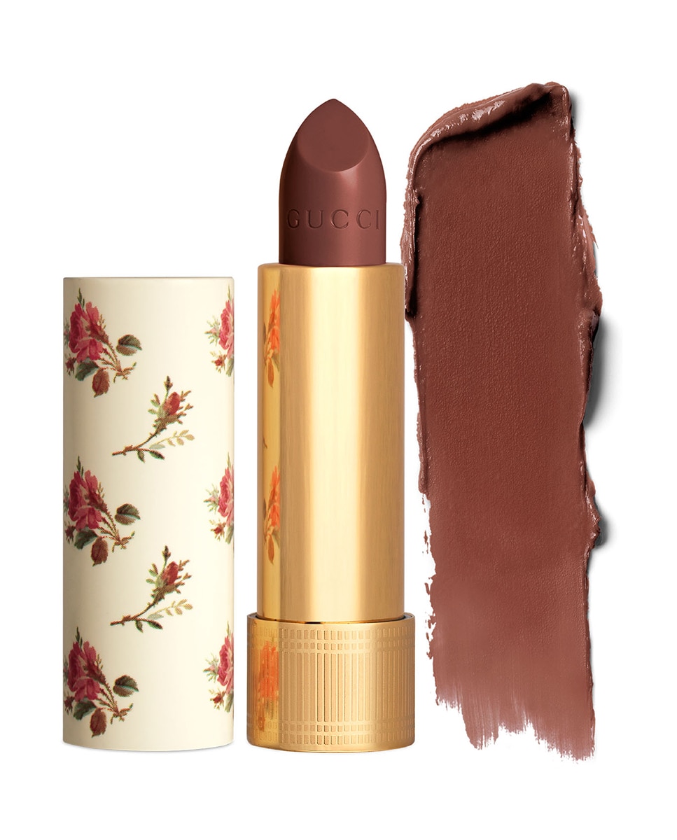 Imagen 2 de Barra de Labios Gucci Rouge à Lèvres Voile 3,5 g - 134 - Clara Chestnut 134 - Clara Chestnut