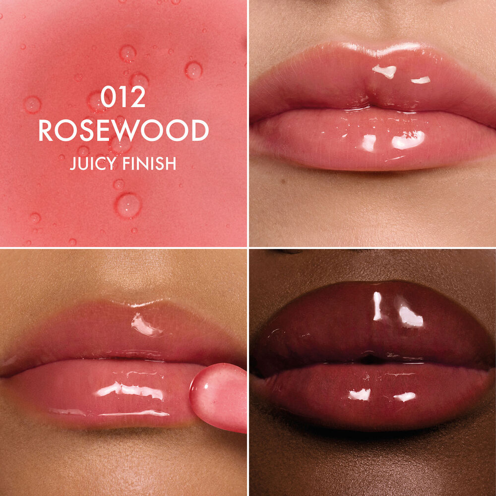 Dior Addict Lip Glow Oil Aceite para labios hidratante 24 horas - 3 acabados ultrabrillantes - 012 Rosewood 012 Rosewood-4
