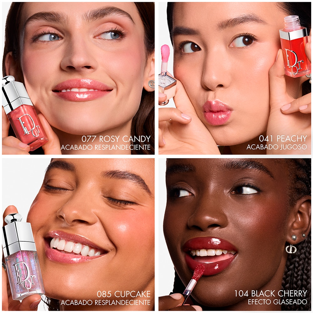 Dior Addict Lip Glow Oil Aceite para labios hidratante 24 horas - 3 acabados ultrabrillantes - 077 Rosy Candy 077 Rosy Candy-6