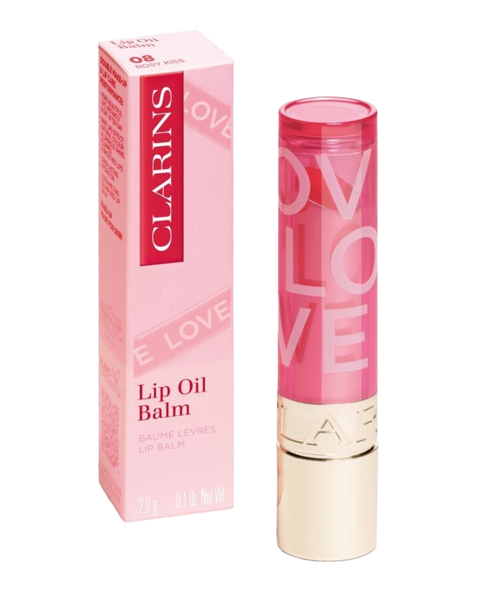 Barra de Labios Lip Bálsamo Oil nº 08 Clarins - Rosa Rosa-7